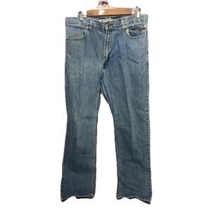 Harley-Davidson Jeans Mens 34x30 Blue Denim Straight Leg Biker Motorcycle Pants